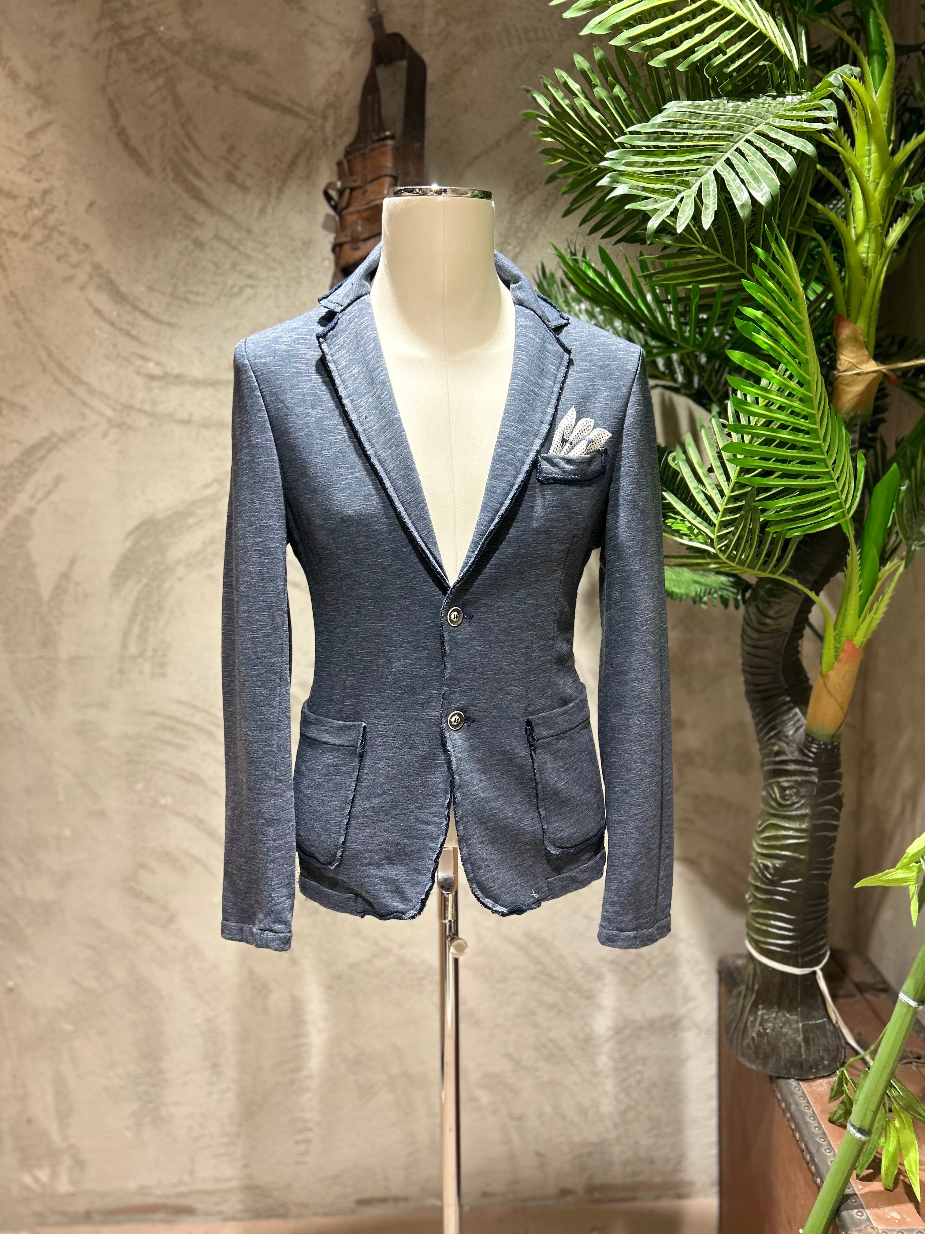 GIACCA TAGLIO VIVO - SABBIA,BLU NAVY,VERDE