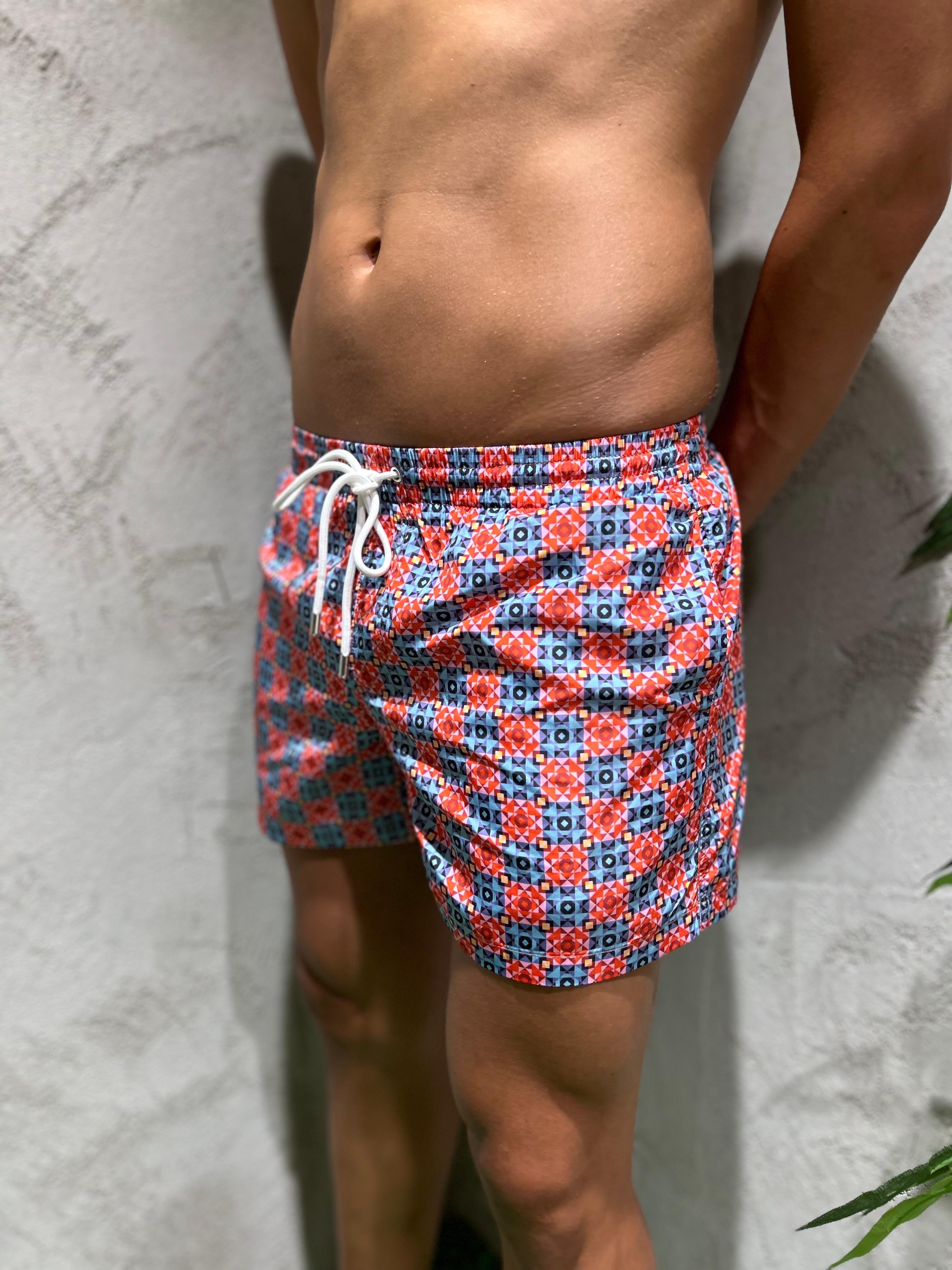 COSTUME VULCANO - MULTICOLOR