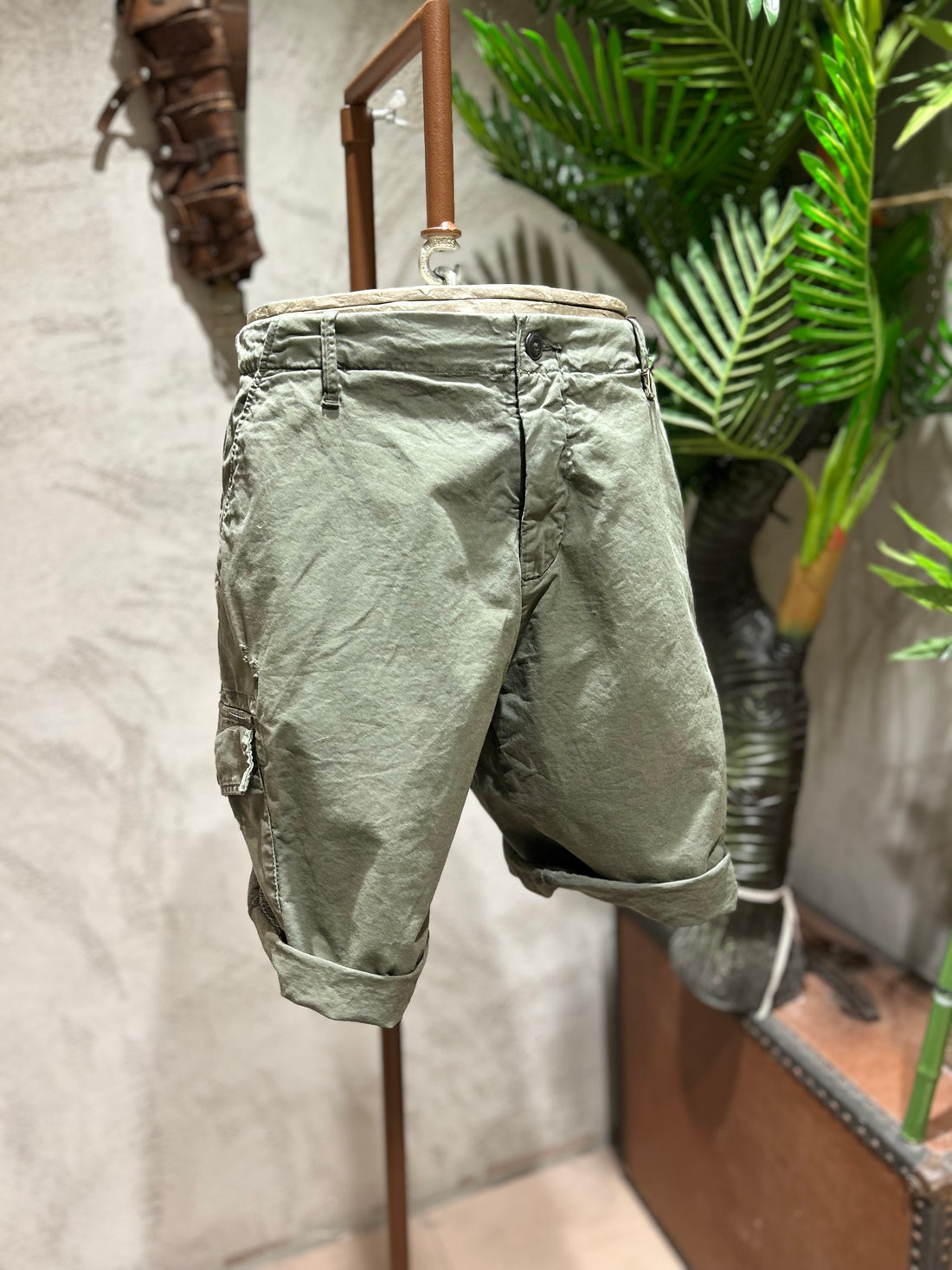 CARGO SHORTS - SAND, MUD, MILITARY