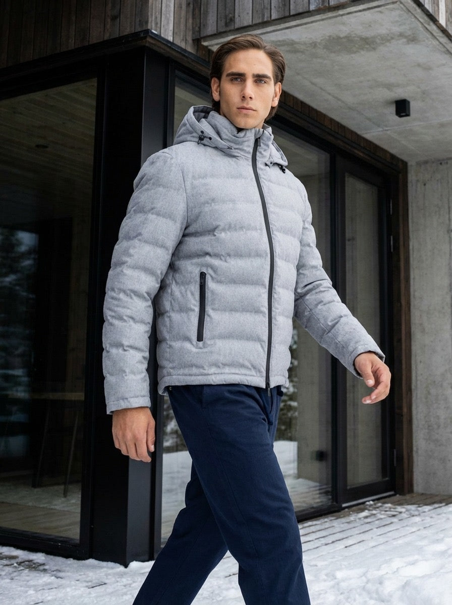 GIUBBOTTO MODERN FIT - GRIGIO