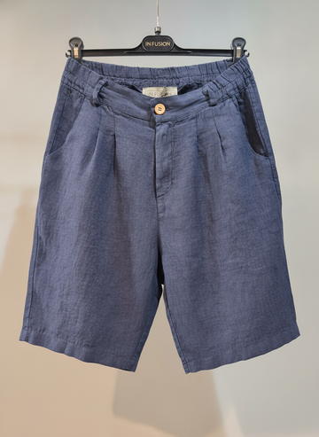 Jakarta — Shorts 100% Lino Made in Italy