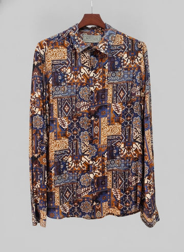 Kenya — Camicia Cotone Lino e Viscosa