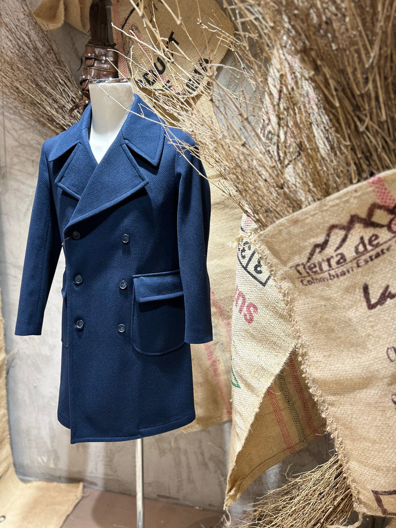 CAPPOTTO DOPPIOPETTO - BLU NAVY