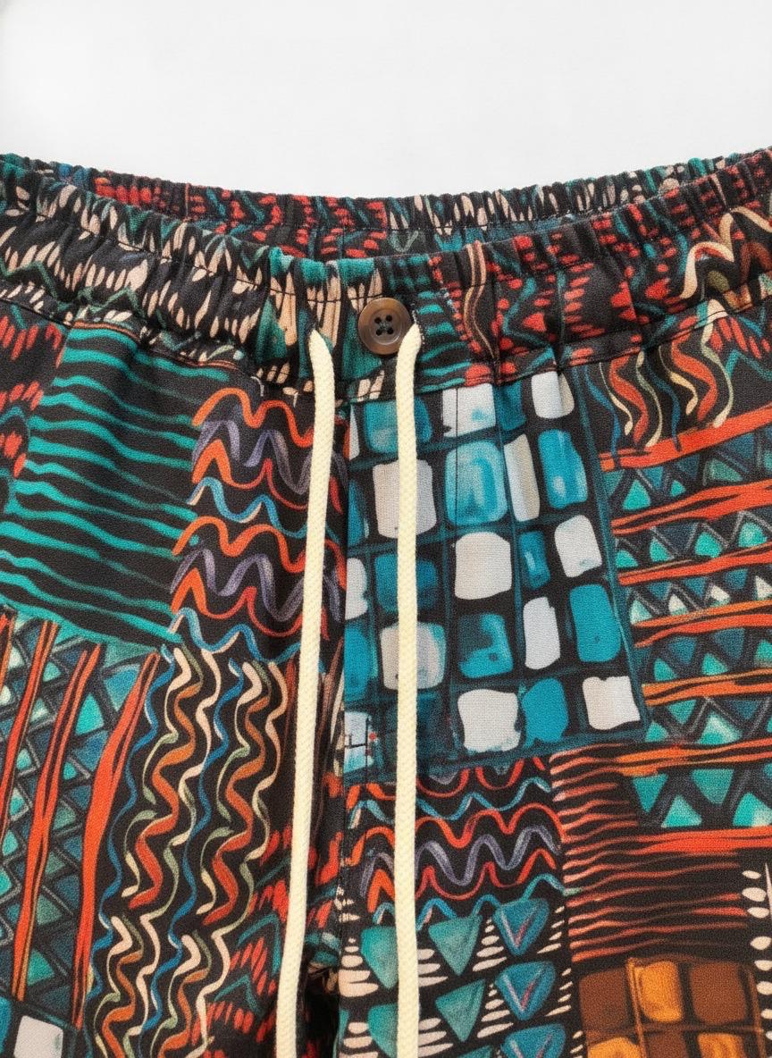 Ibiza — Pantalone Poliviscosa e Lino