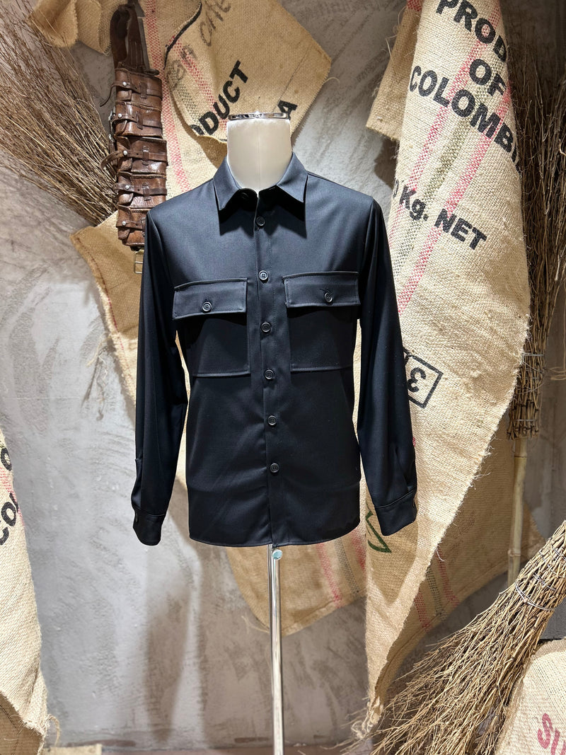 OVERSHIRT - NERO