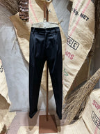 PANTALONI CON PINCES - MASTICE,NERO