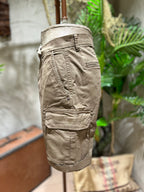 SHORTS CARGO - DESERT, MARRONE, BIANCO