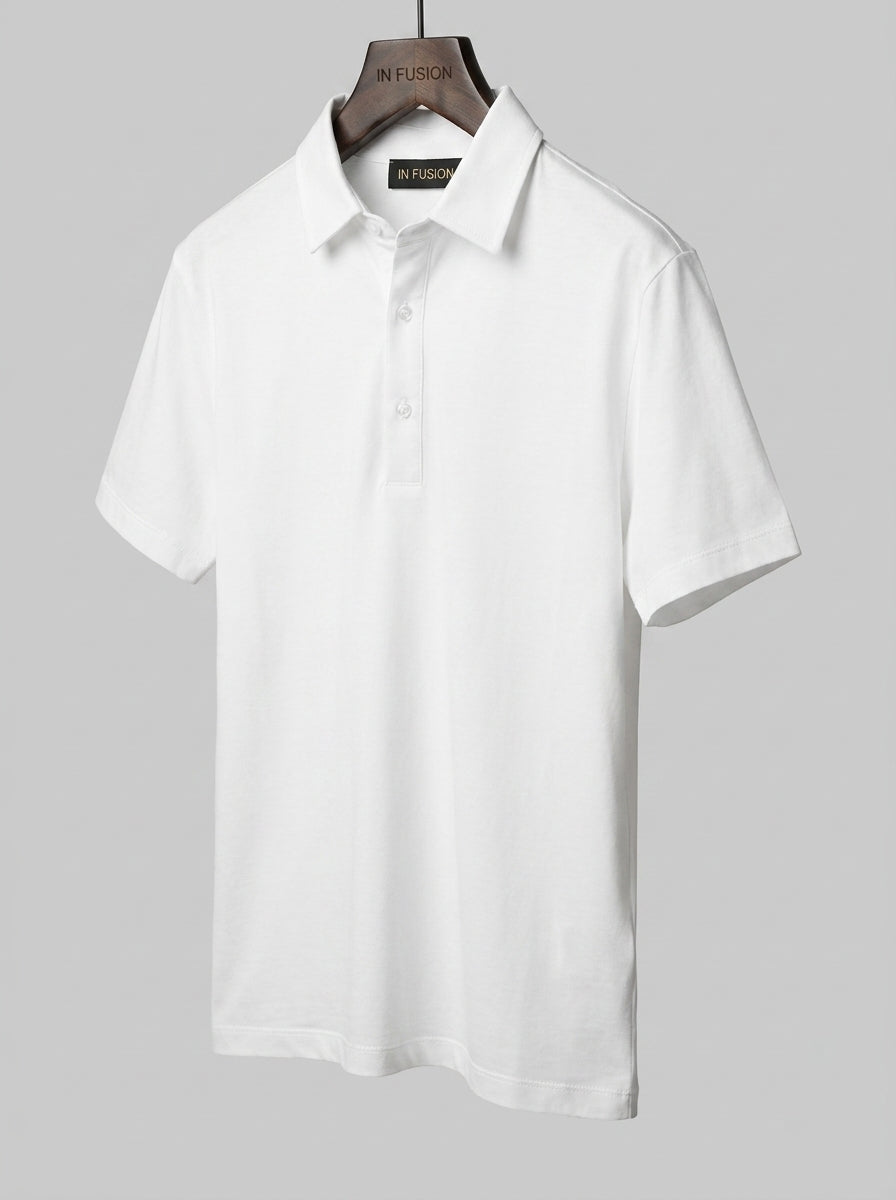 Santahal — Polo in Filo di Scozia Slim | Made in Italy