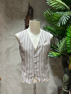 GILET STRIPES - MULTICOLOR