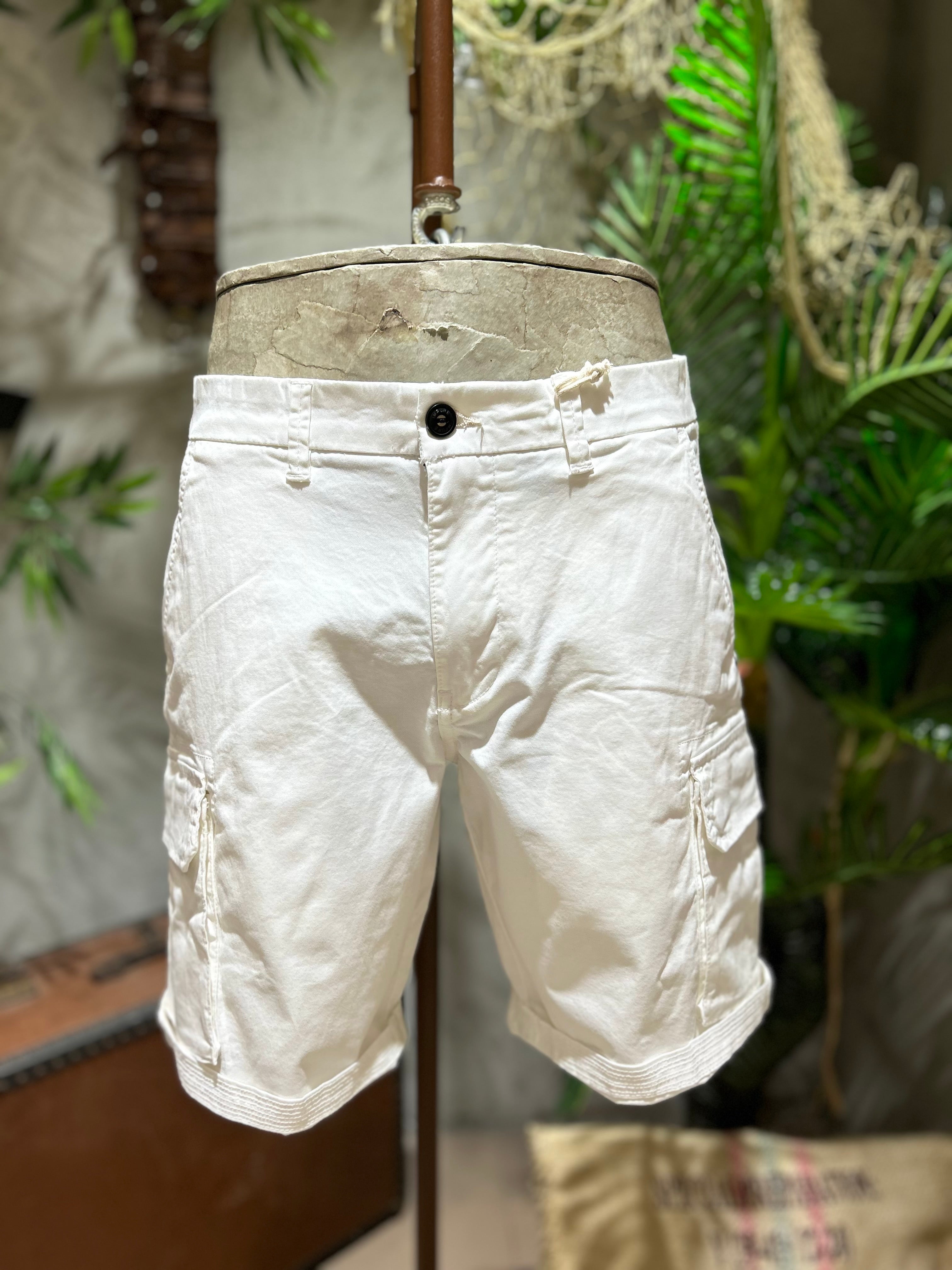 SHORTS CARGO - DESERT, MARRONE, BIANCO