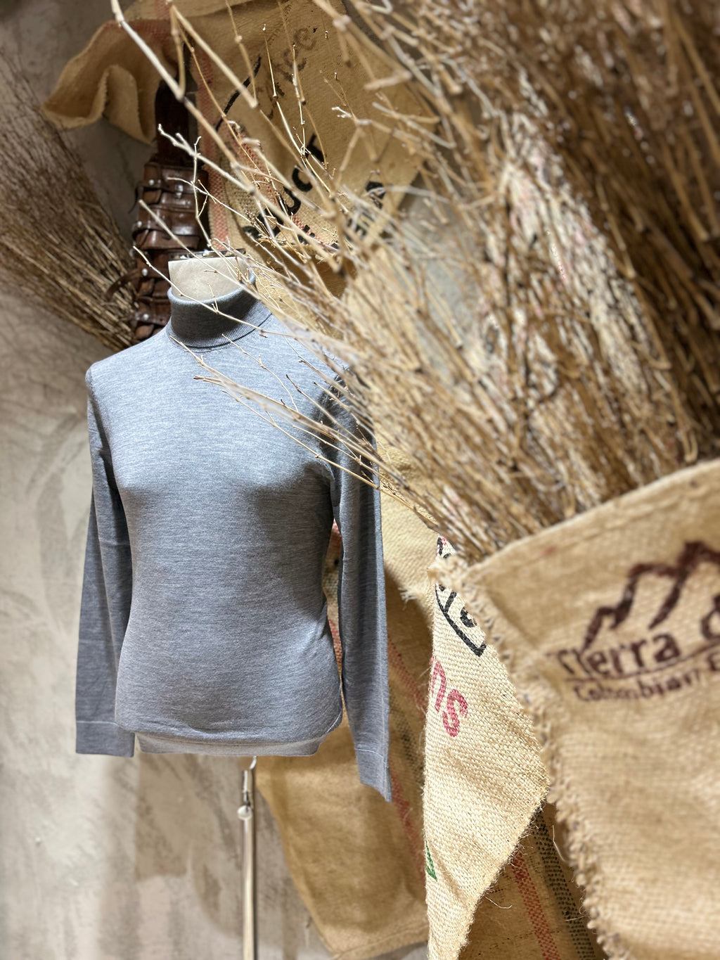 DOLCEVITA IN LANA - GRIGIO - NERO