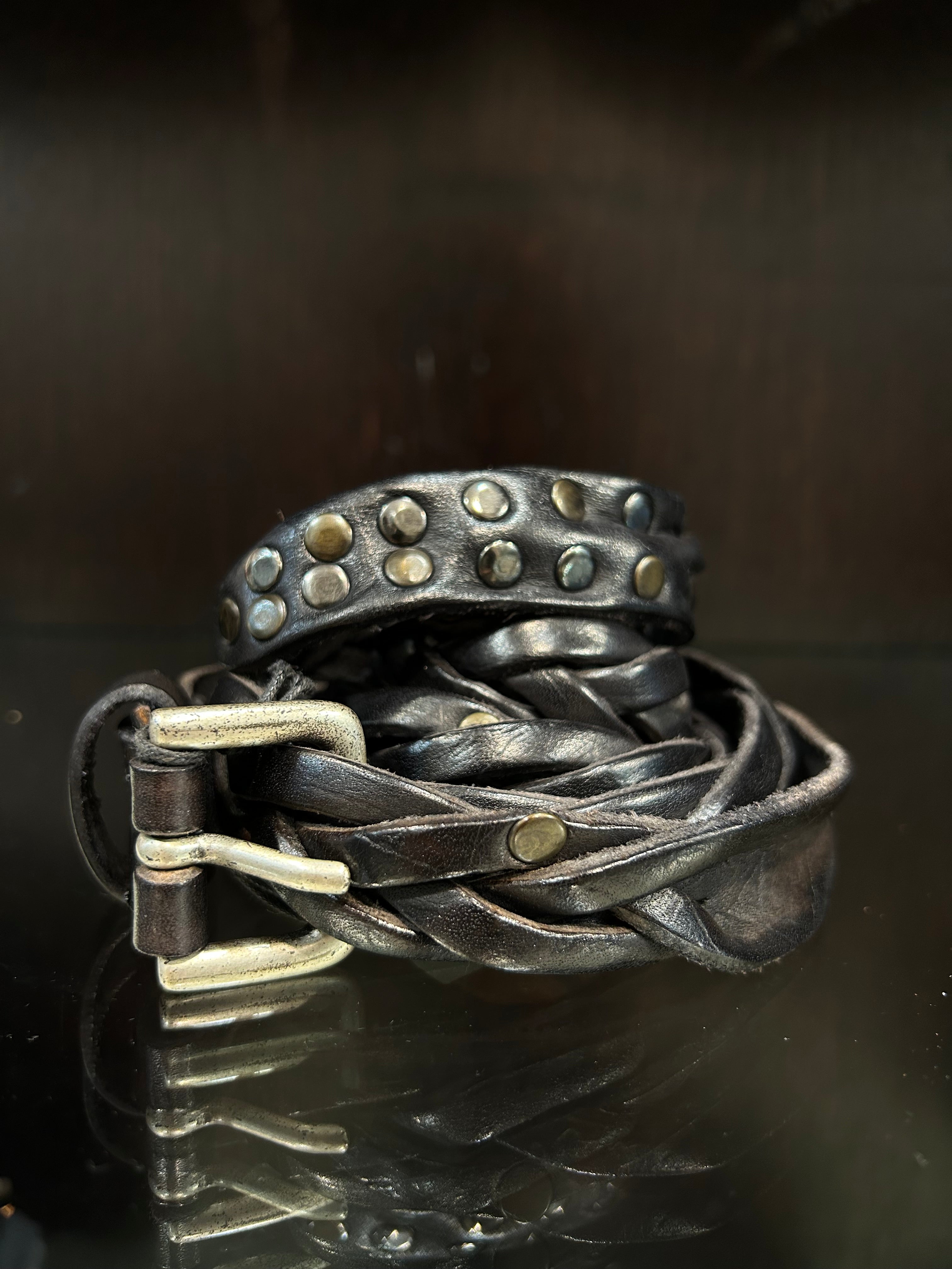 CINTURA NAIROBI - NERO, RUGGINE