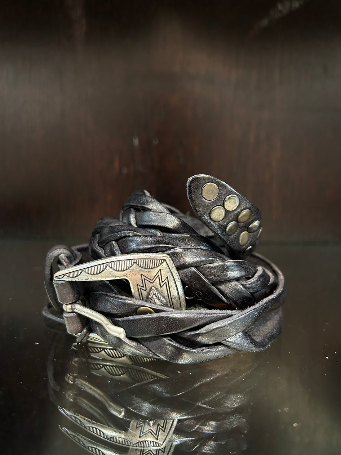 NAIROBI BELT - BLACK, RUST