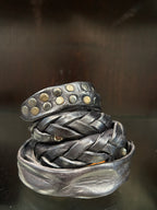 CINTURA NAIROBI - NERO, RUGGINE