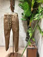 PANTALONI CARGO - MORO,BIANCO