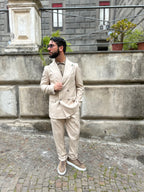 ABITO DOPPIOPETTO - BLU, SABBIA