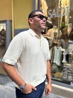 POLO RELAXED FIT - ANTIQUE WHITE
