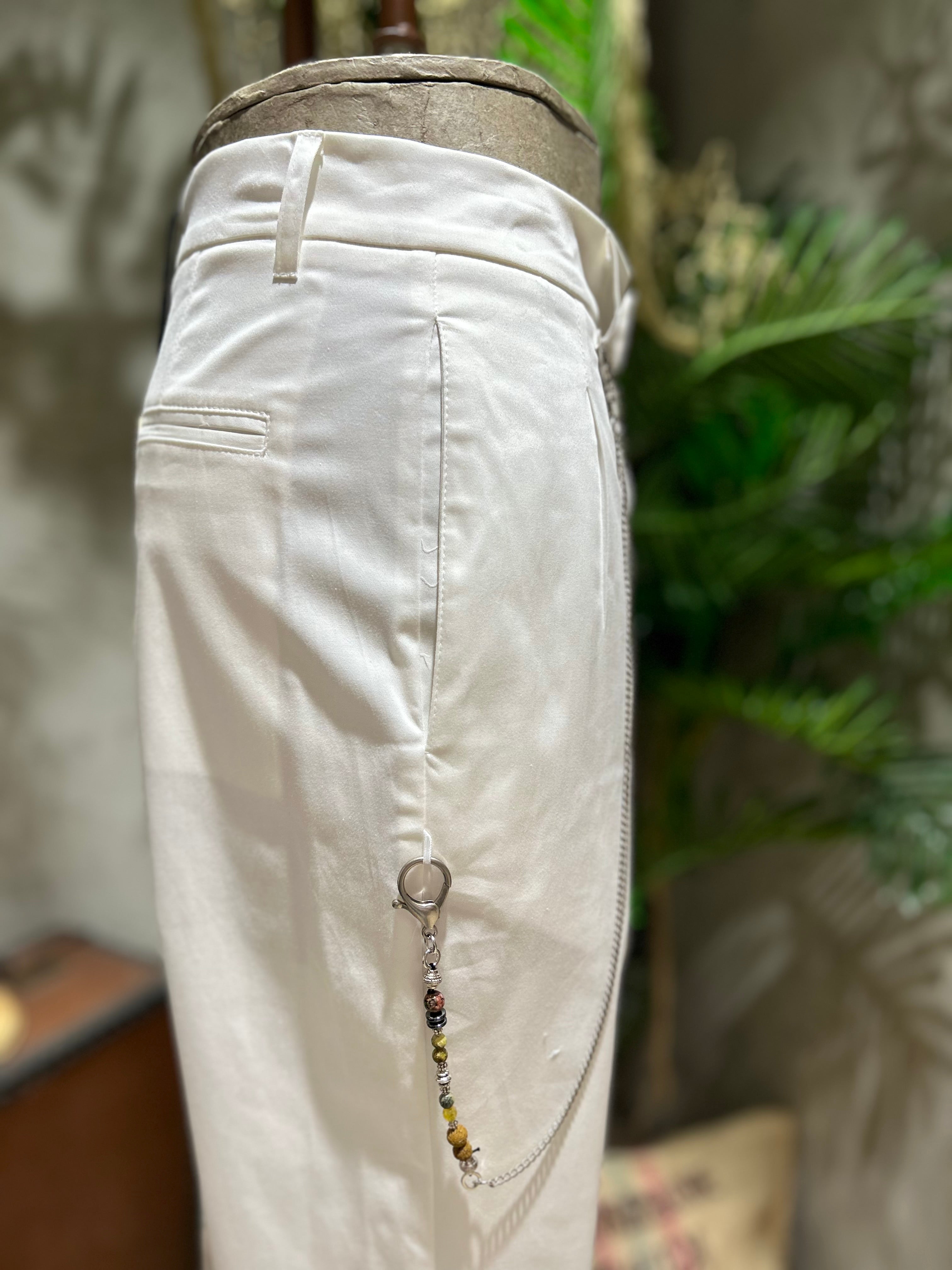 PANTALONI TAGLIO CLASSICO - OFF-WHITE, TORTORA