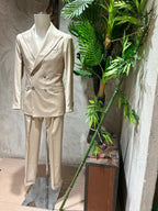 ABITO DOPPIOPETTO - BLU, SABBIA