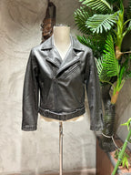 JACKET IN ECOPELLE - GRIGIO