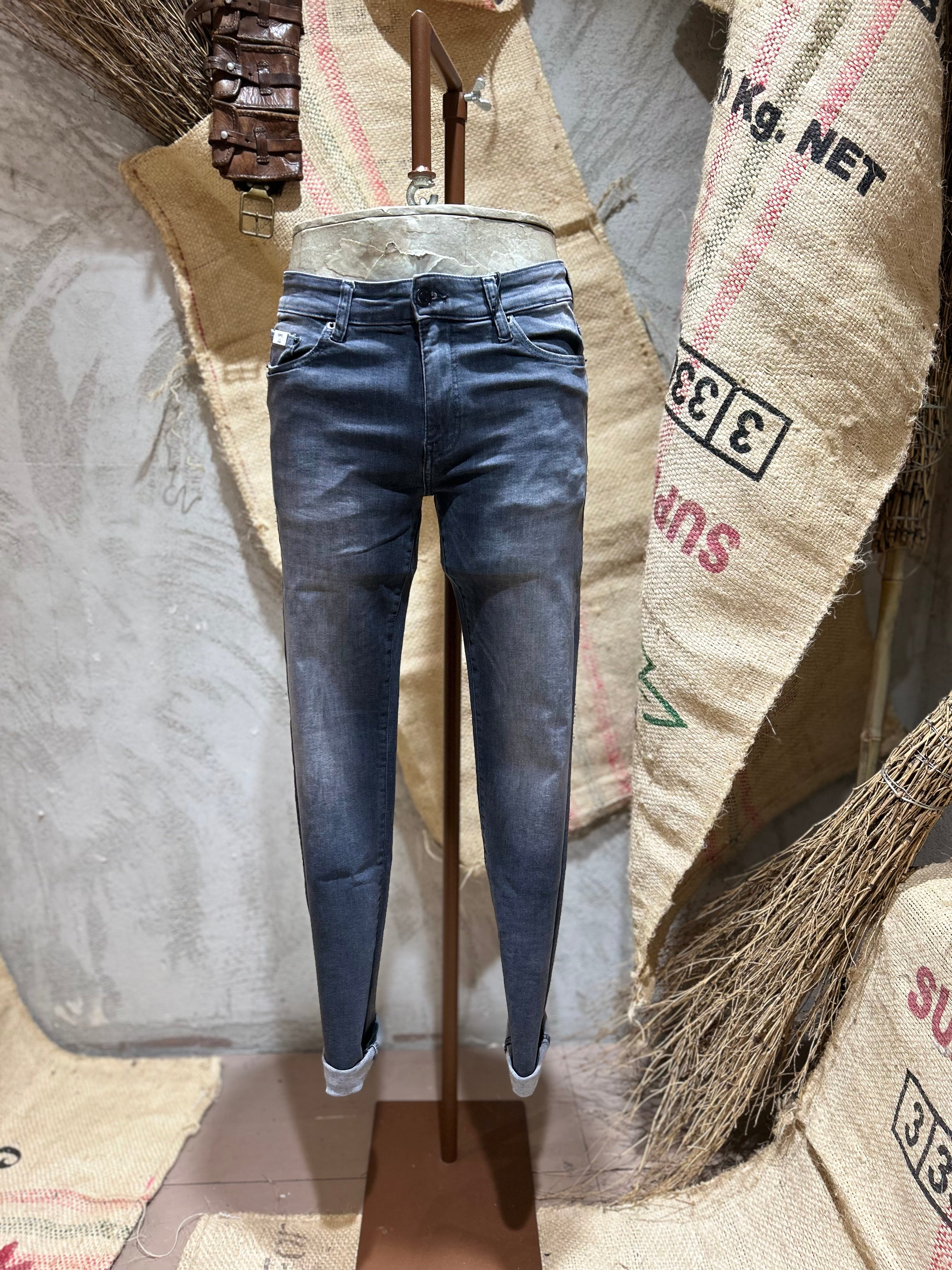 SKINNY DENIM - DARK GREY