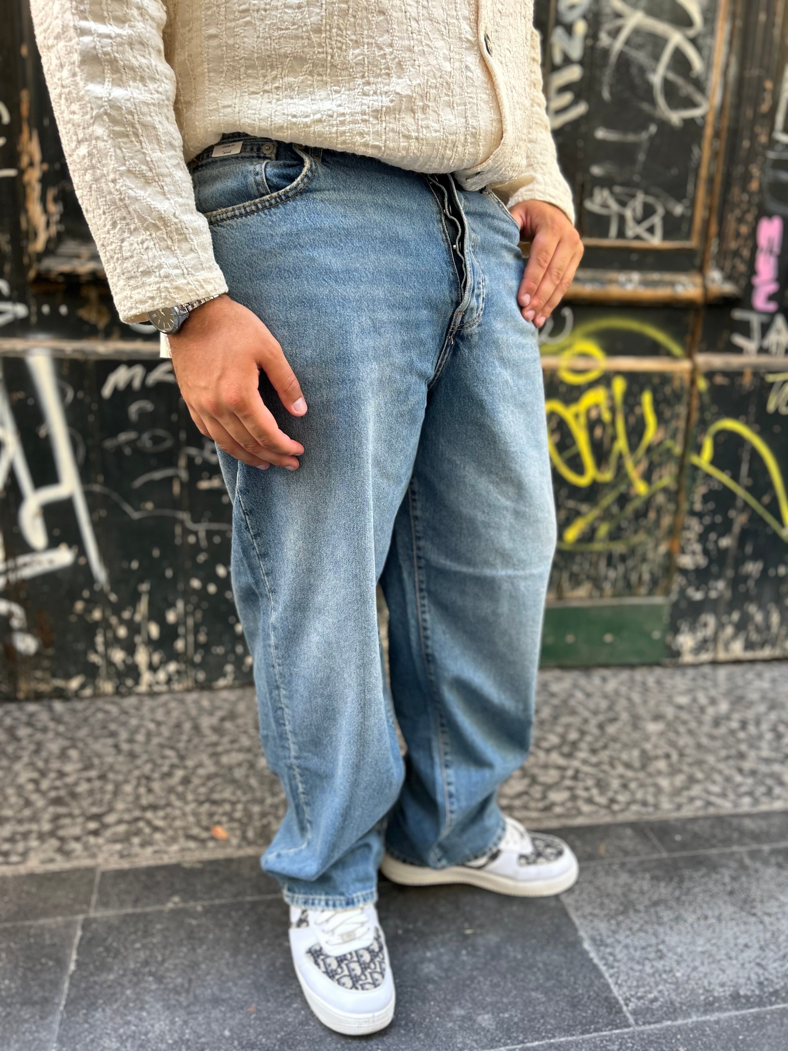DENIM FADE LOOSE - DENIM