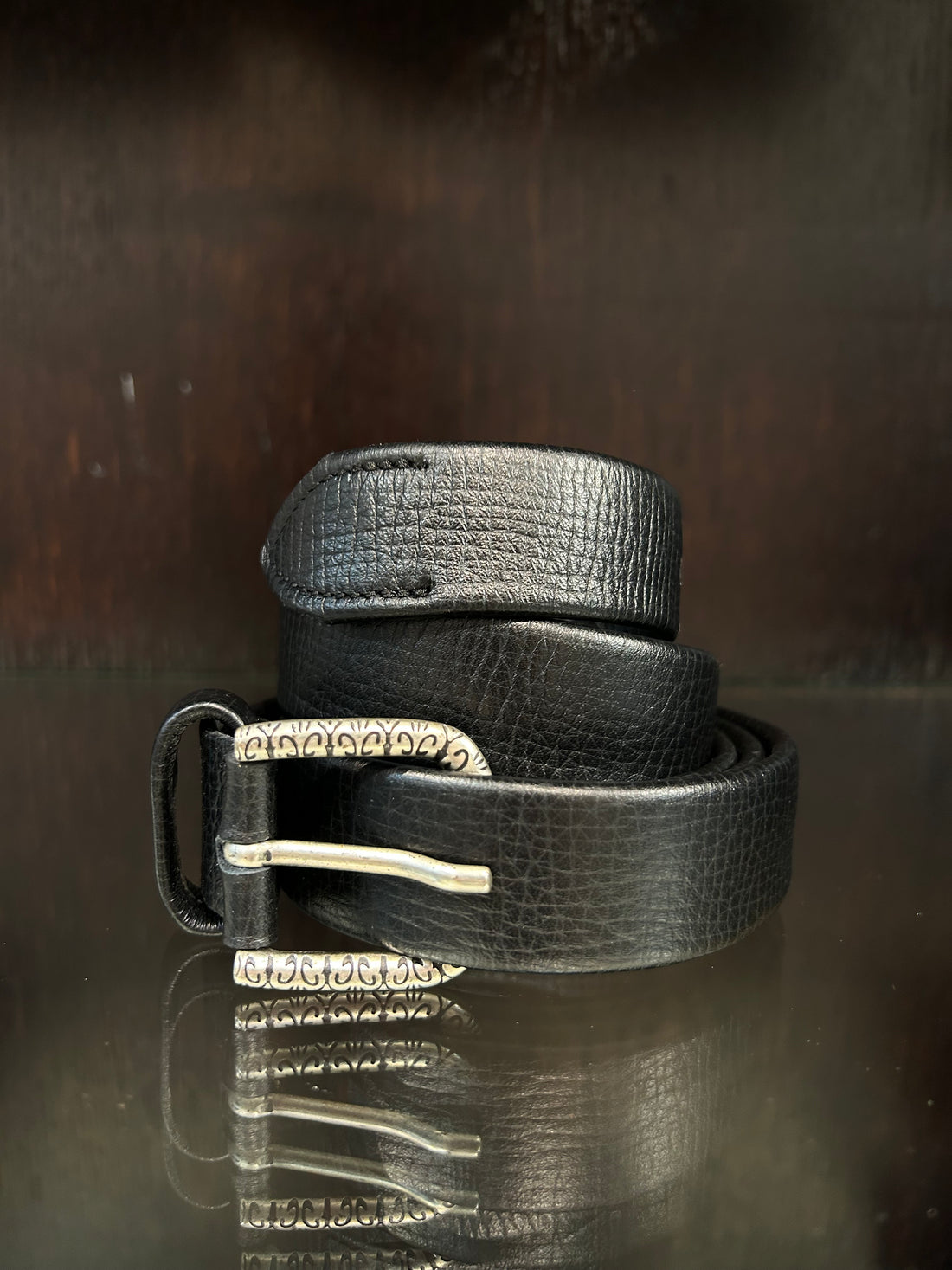 BOGOTA BELT - BLACK, DARK BROWN