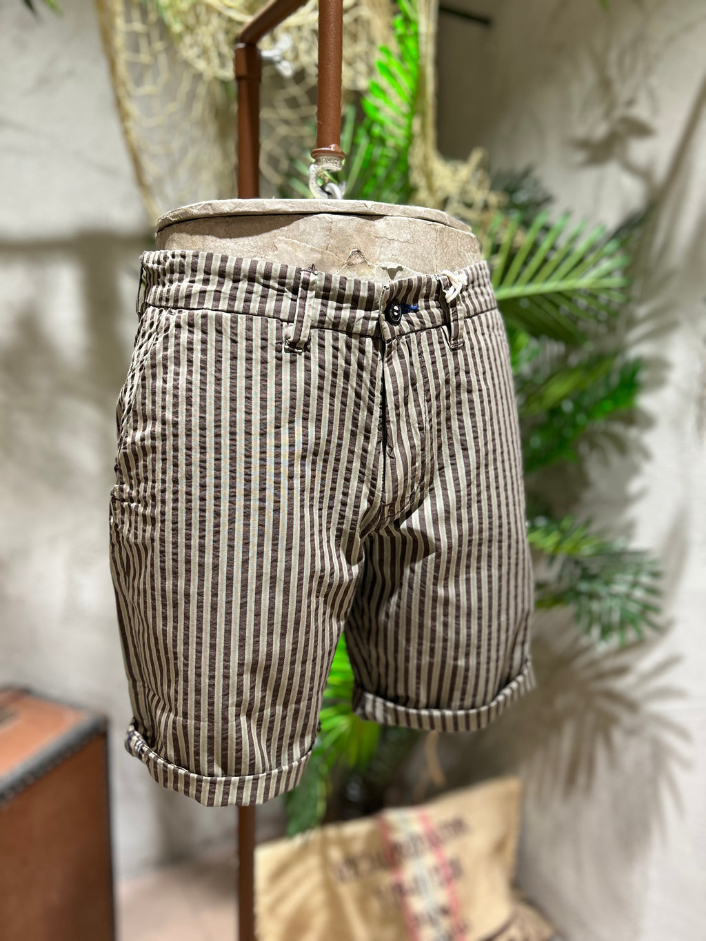 SHORTS STRIPES - VERDE