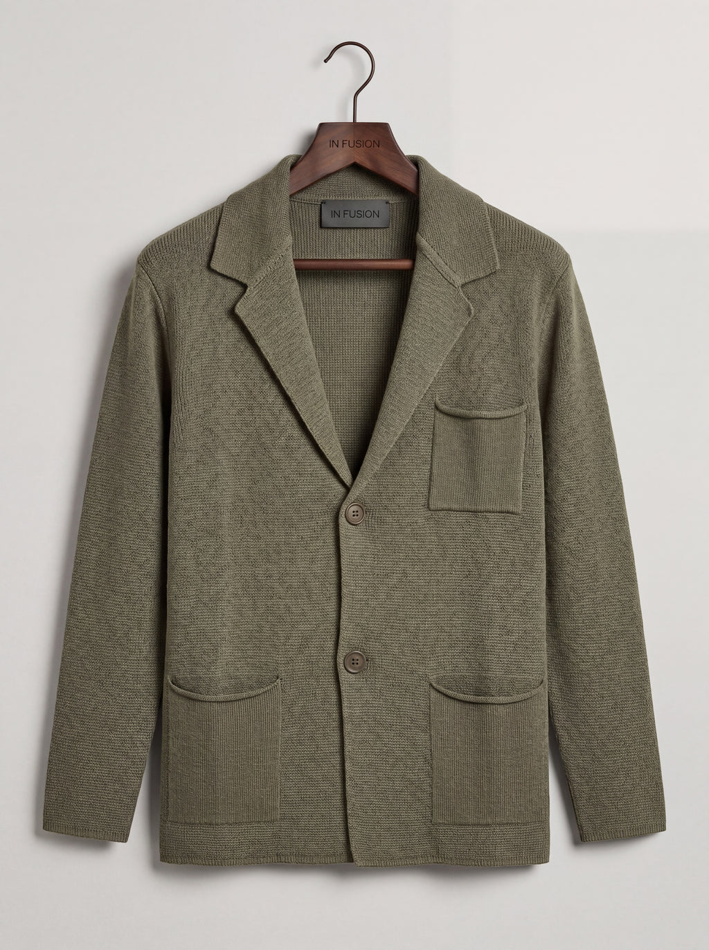 CARDIGAN TAGLIO GIACCA