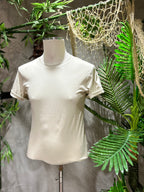 T-SHIRT BASIC IN COTONE - BIANCO, NERO