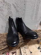 STIVALETTI LAVORAZIONE LAVATA - NERO