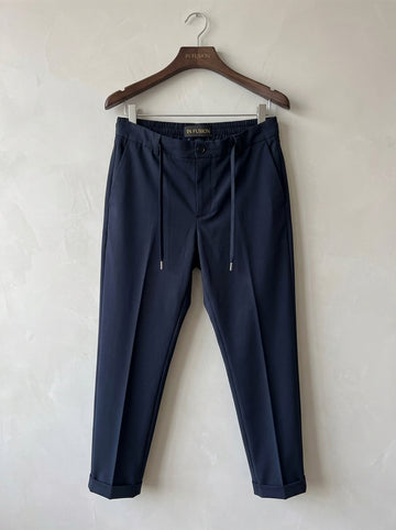 Blow — Pantalone Sartoriale in Poliviscosa Cropped | Made in Italy