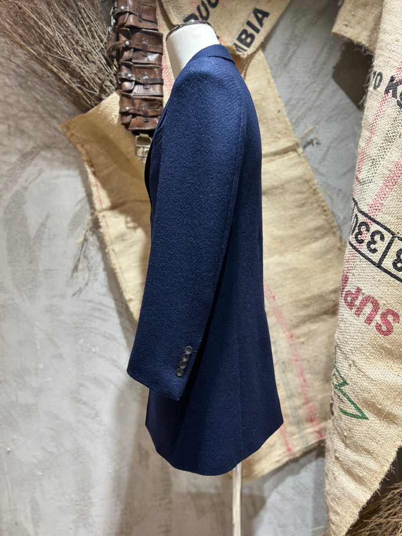 CAPPOTTO MONOPETTO - BLU NAVY