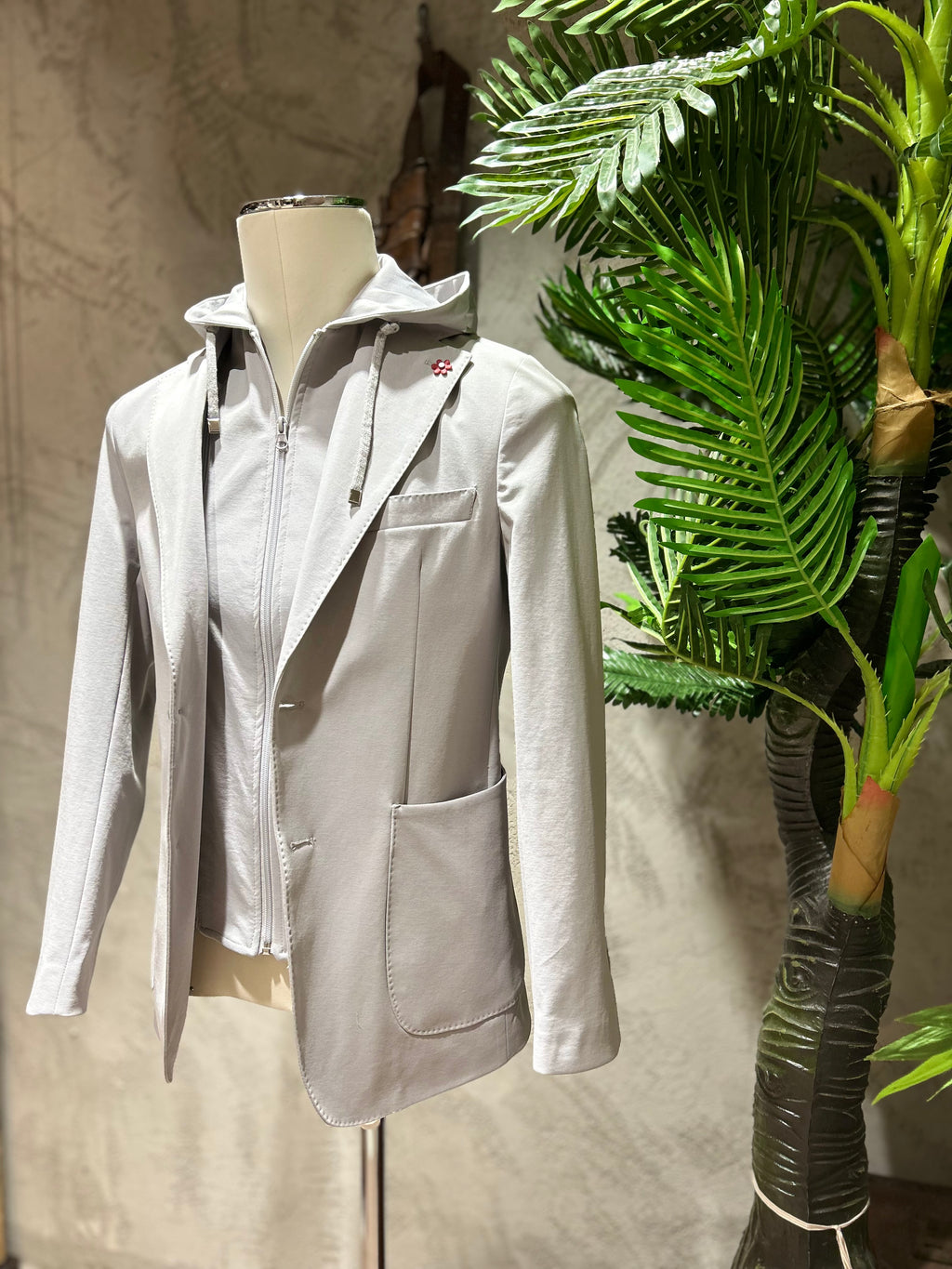 GIACCA MONOPETTO - GRIGIO