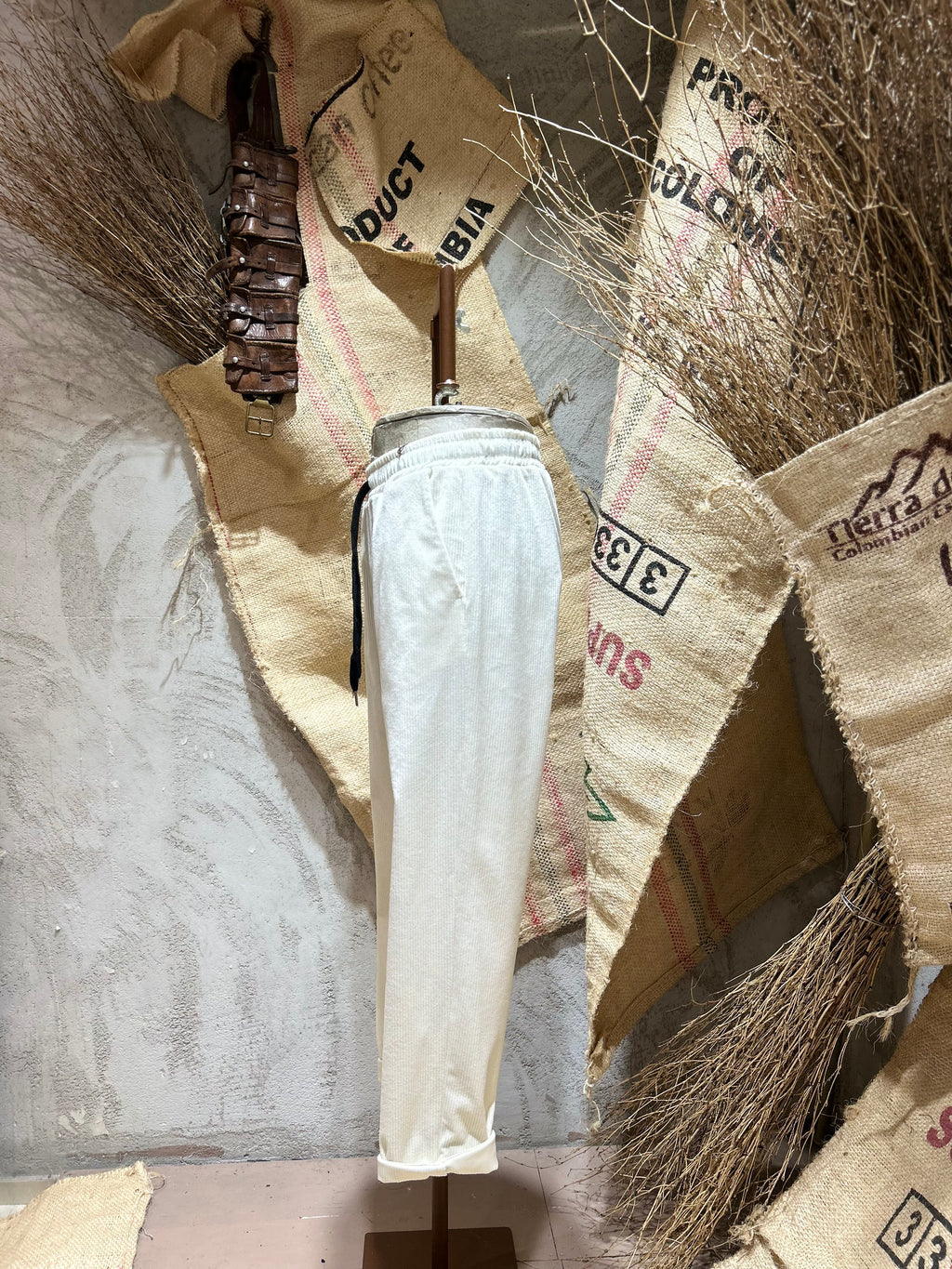 PANTALACCIO - BIANCO