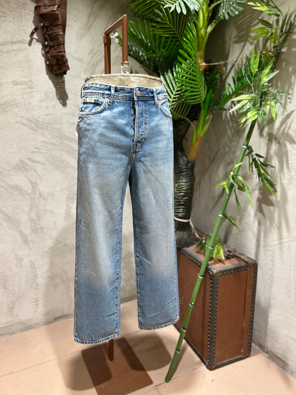 DENIM FADE LOOSE - DENIM