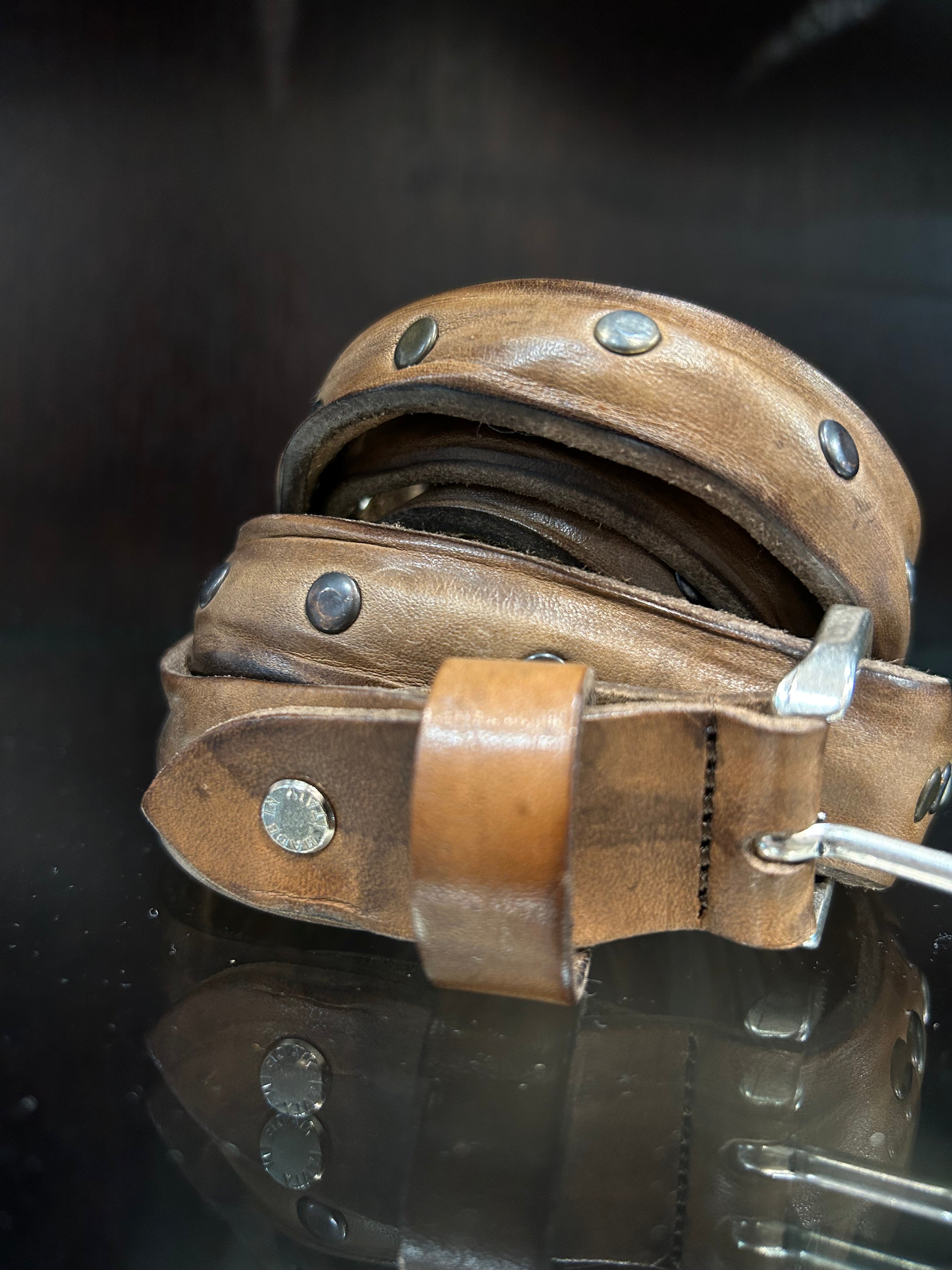 CINTURA MERCEDES - FANGO, MORO, NERO, COGNAC