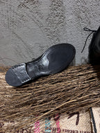 STRINGATE IN PELLE -  NERO