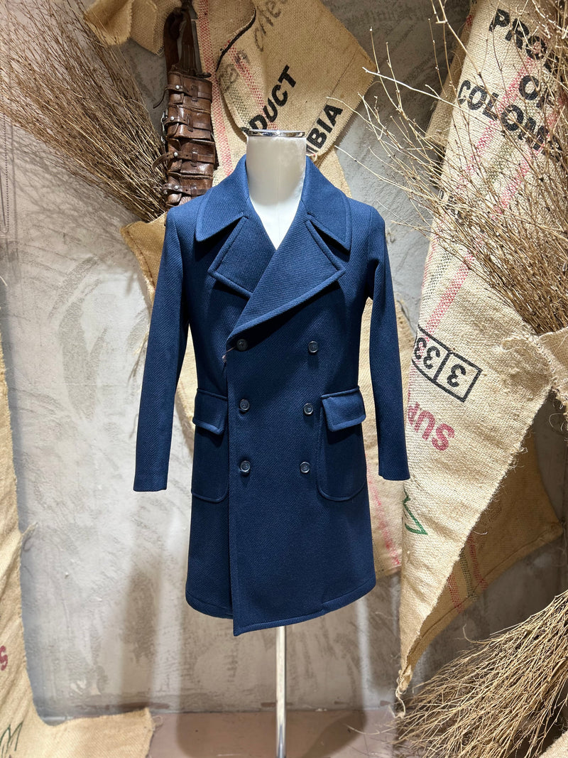 CAPPOTTO DOPPIOPETTO - BLU NAVY