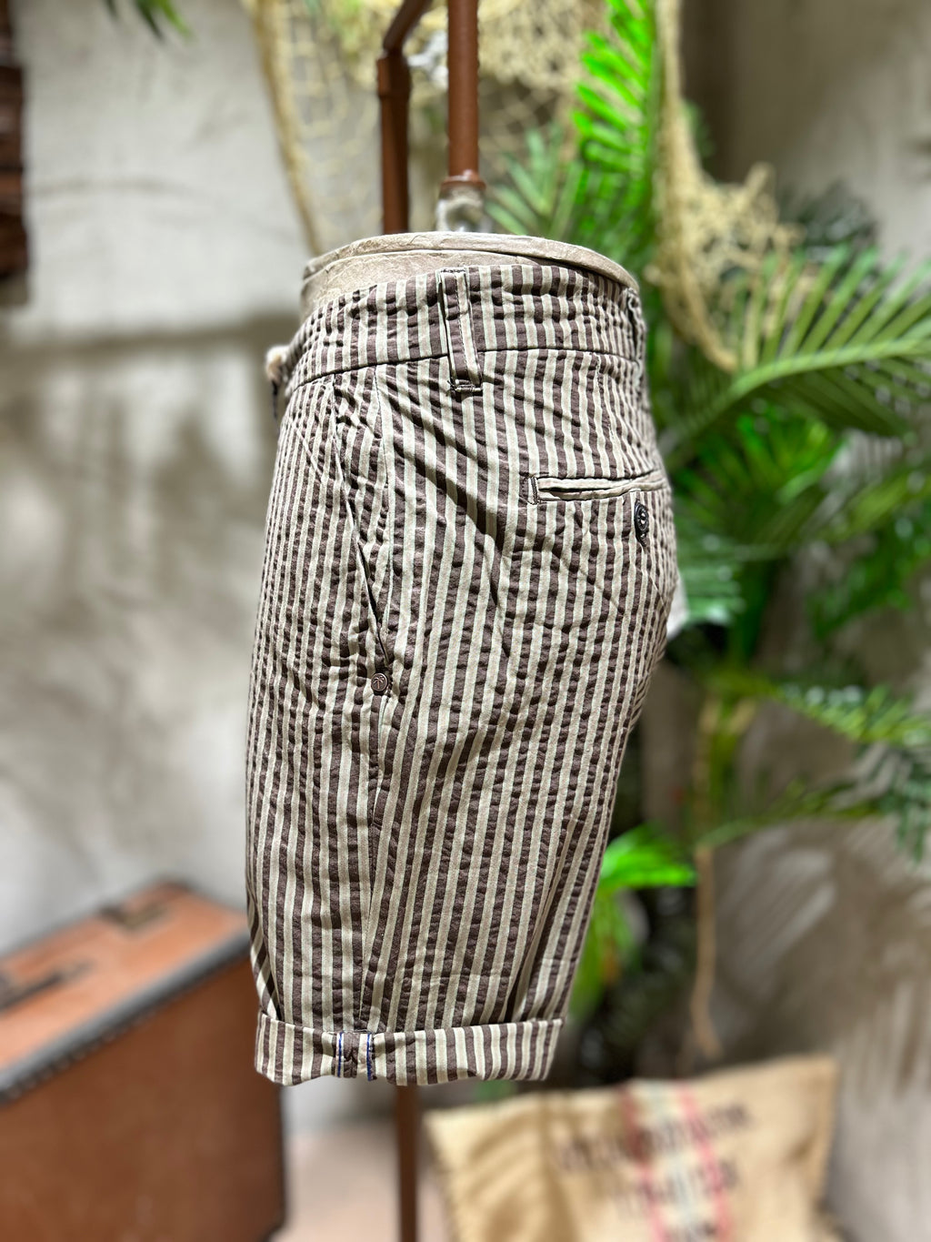 SHORTS STRIPES - VERDE