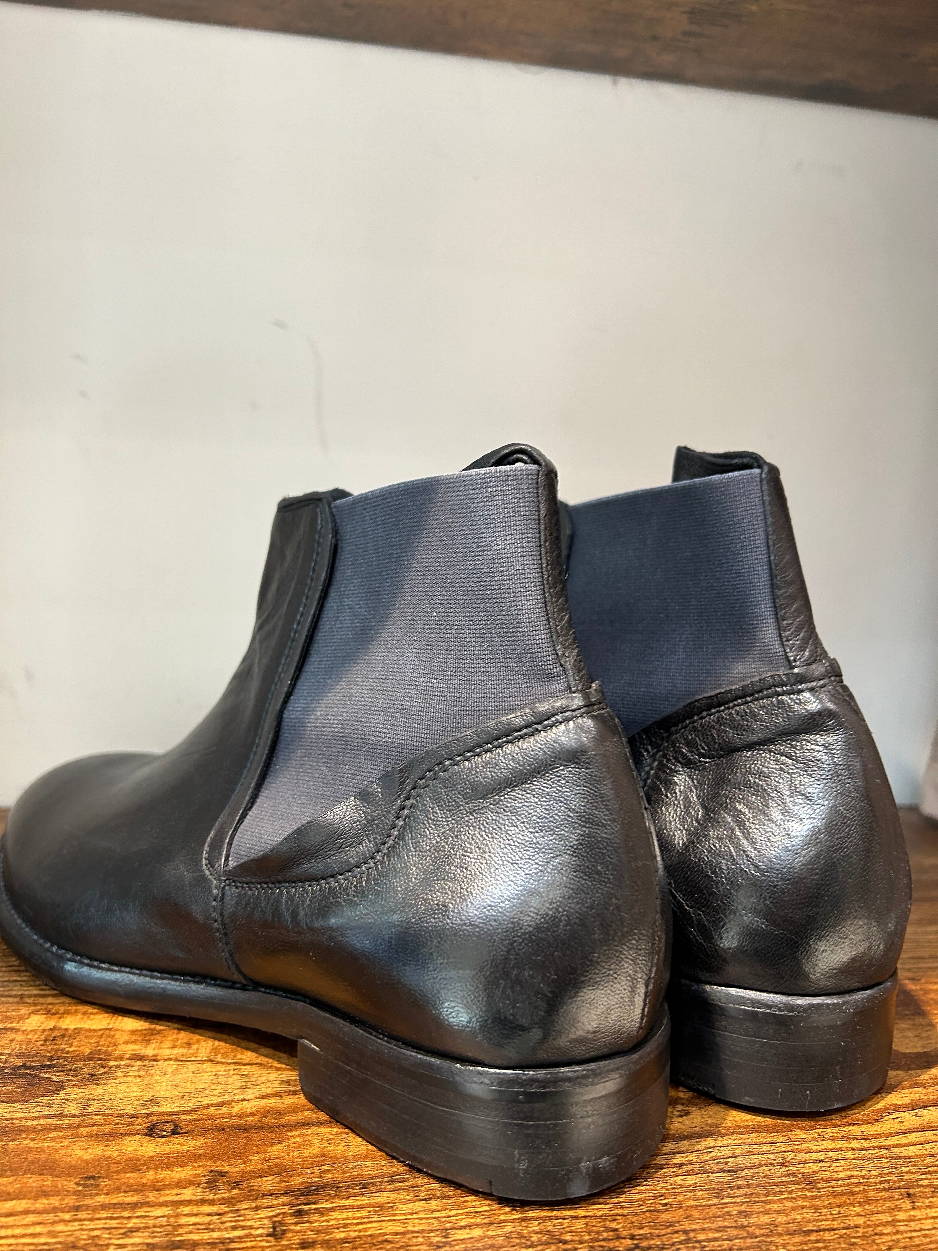 STIVALETTO IN PELLE - NERO