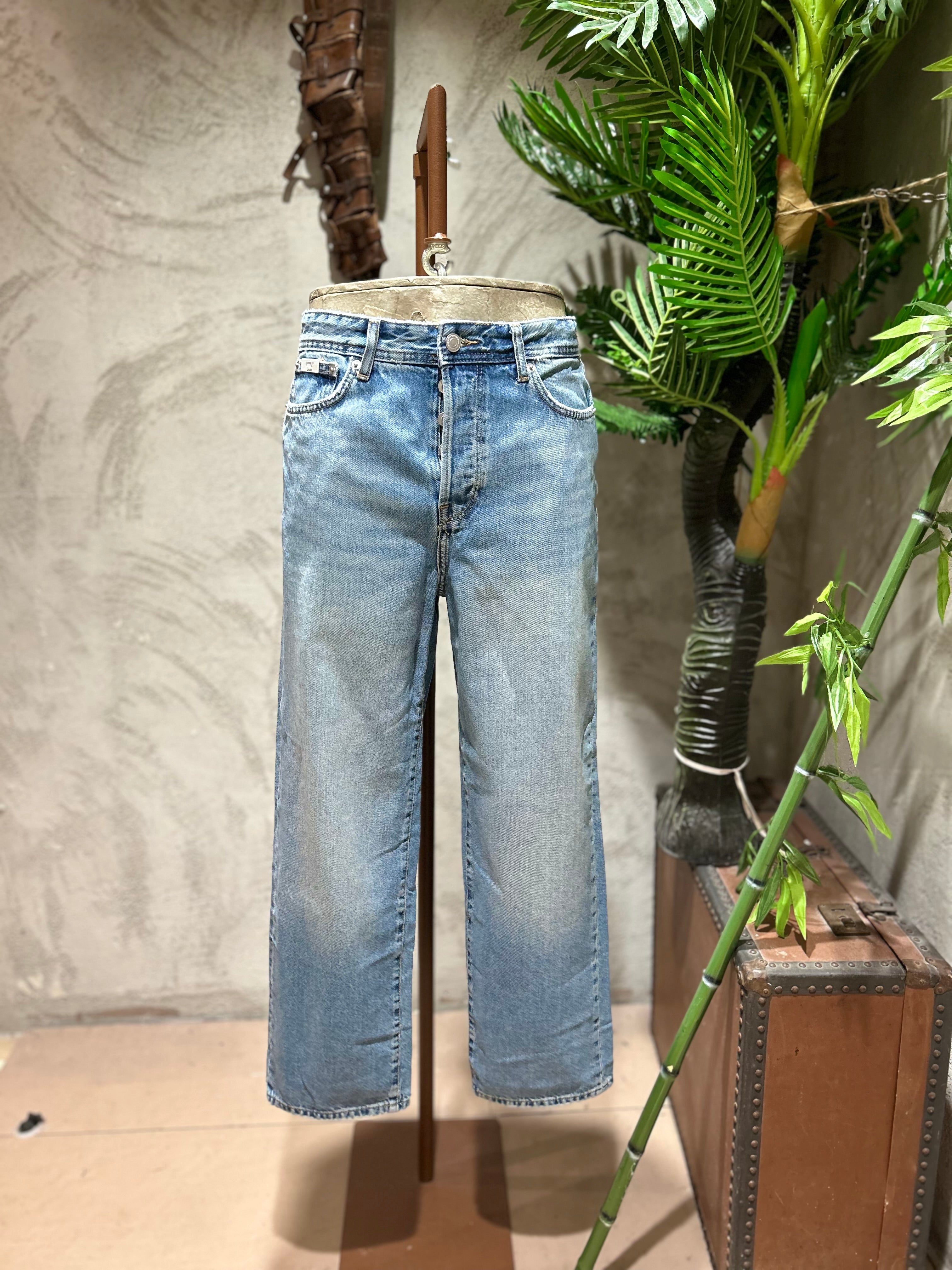 DENIM FADE LOOSE - DENIM