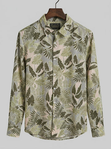 Cedro — Camicia Cotone Lino e Viscosa