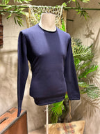 FELPA TAGLIO VIVO - BLU