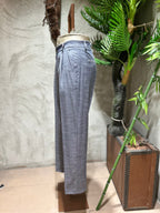 PANTALONI MICROFANTASIA - VERDE, BLU