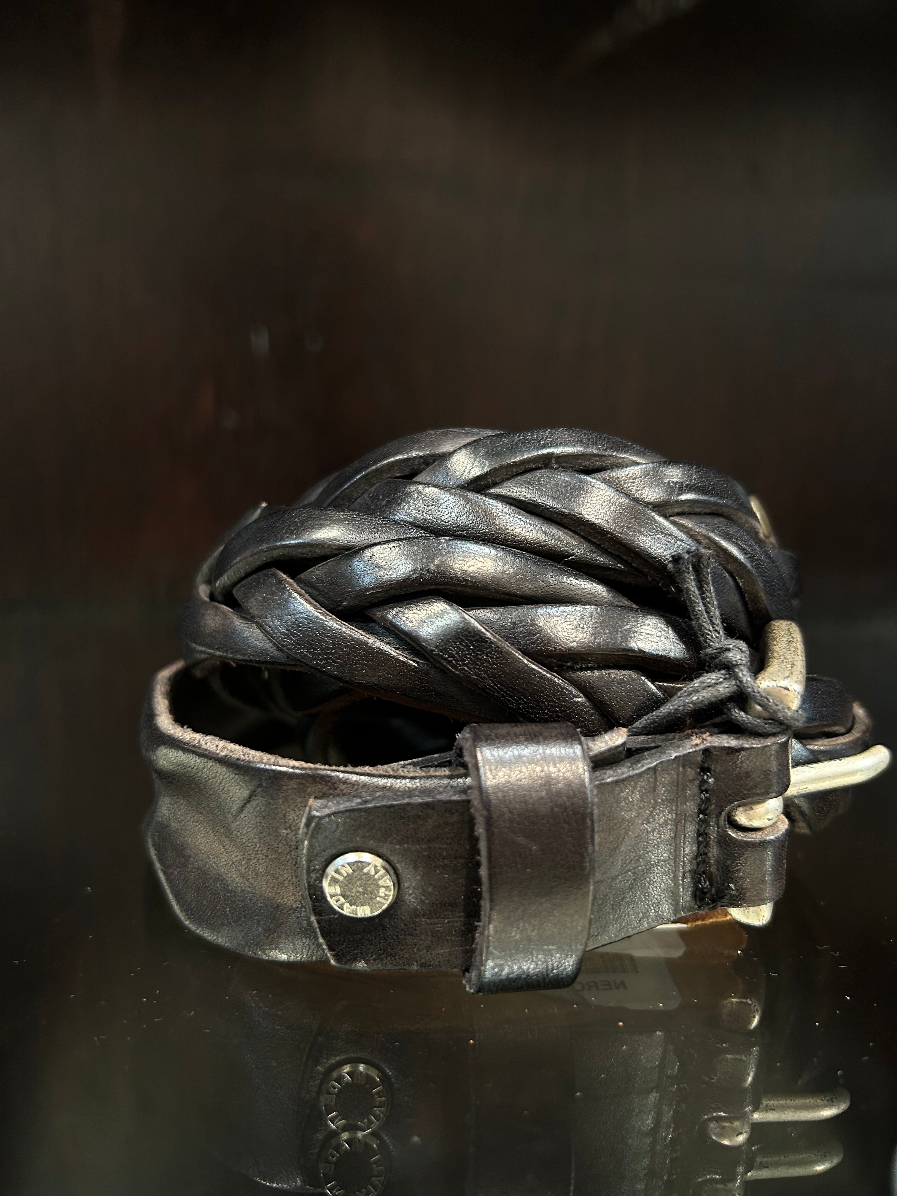 CINTURA NAIROBI - NERO, RUGGINE