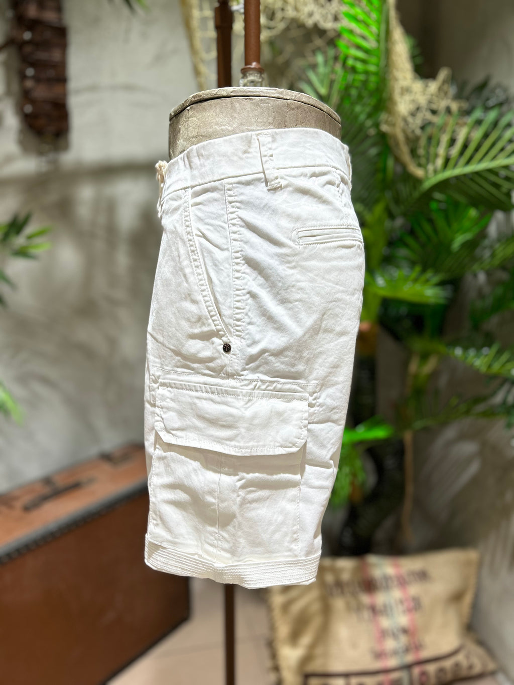 SHORTS CARGO - DESERT, MARRONE, BIANCO
