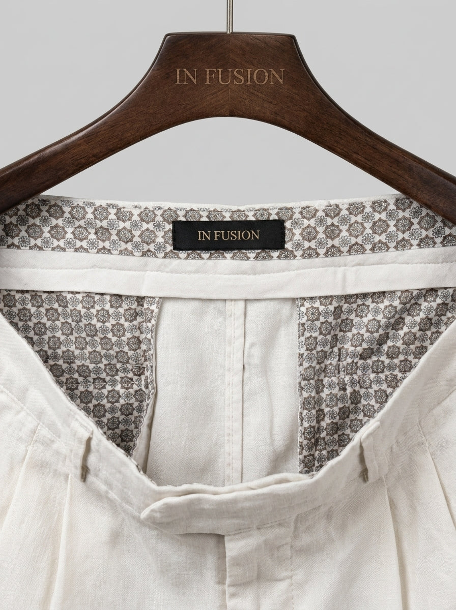 Palermo — Short in Lino e Cotone