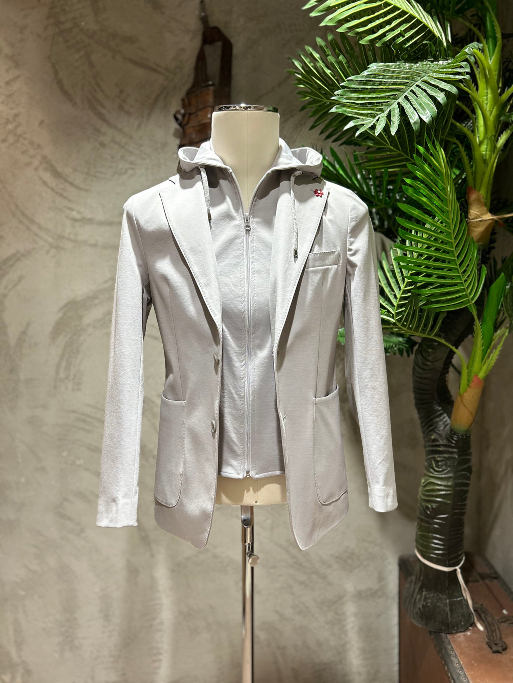 GIACCA MONOPETTO - GRIGIO