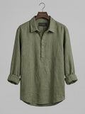 100% Made in Italy Linen Blouse